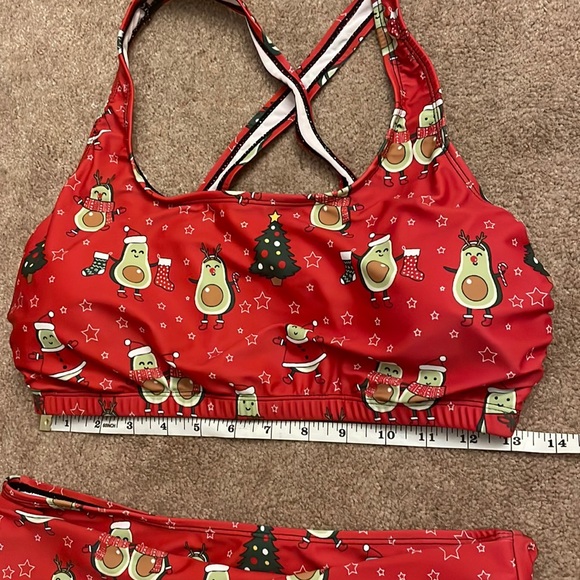 Avocado Christmas Bikini - Picture 2 of 7